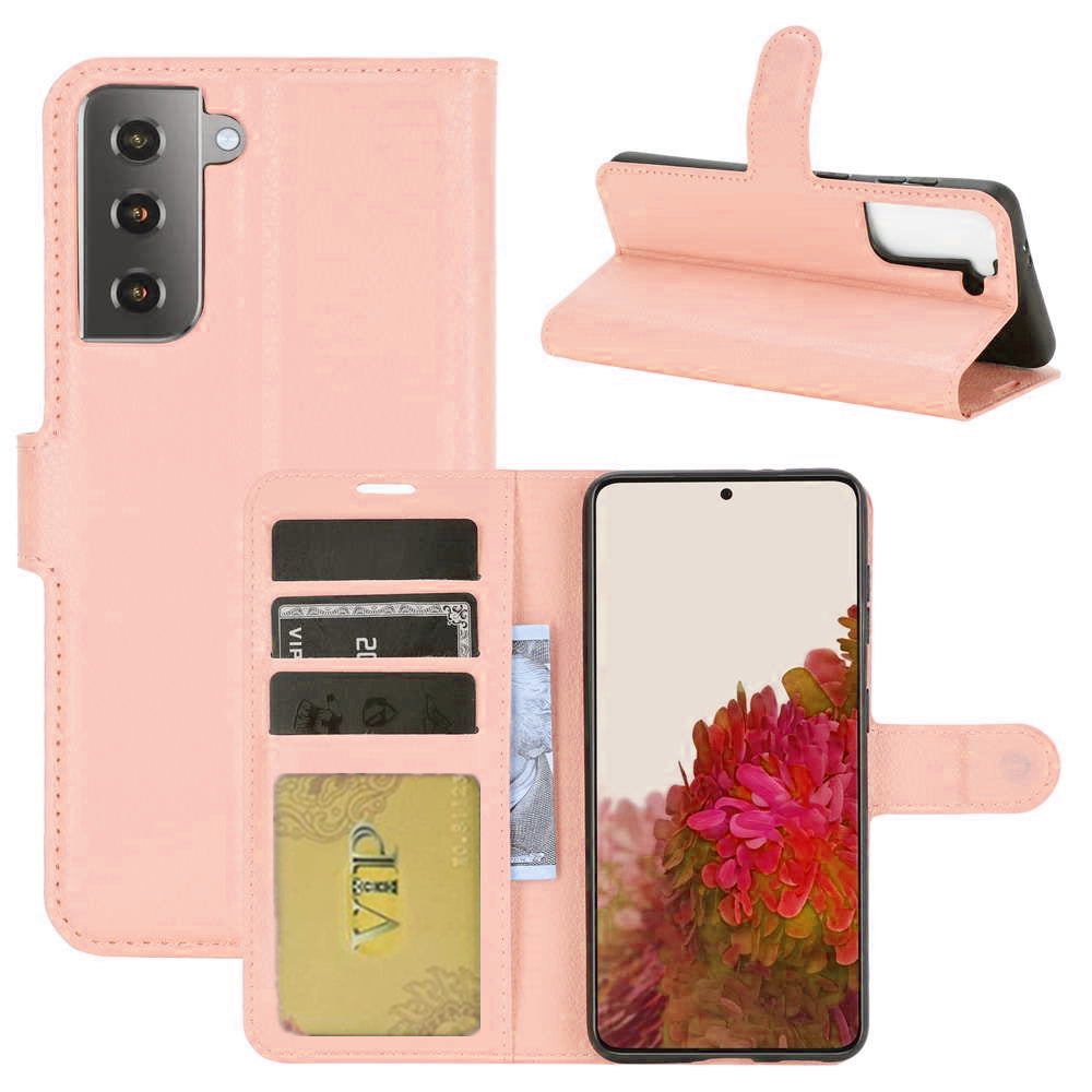 Leather Folio Wallet Case for Samsung Galaxy S21 Plus Leather Folio Wallet Case for Samsung Galaxy S21 Plus